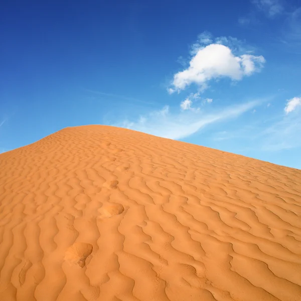 Облака в пустыне Стоковое Изображение