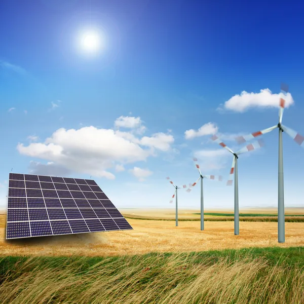 Nachhaltige Energie — Stockfoto