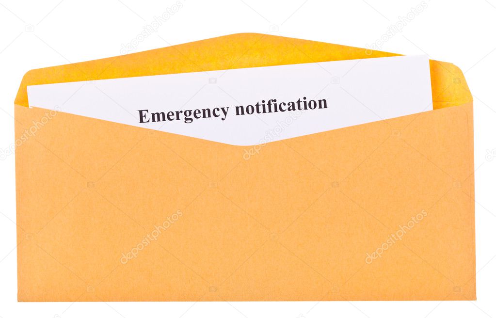 Emergency notification
