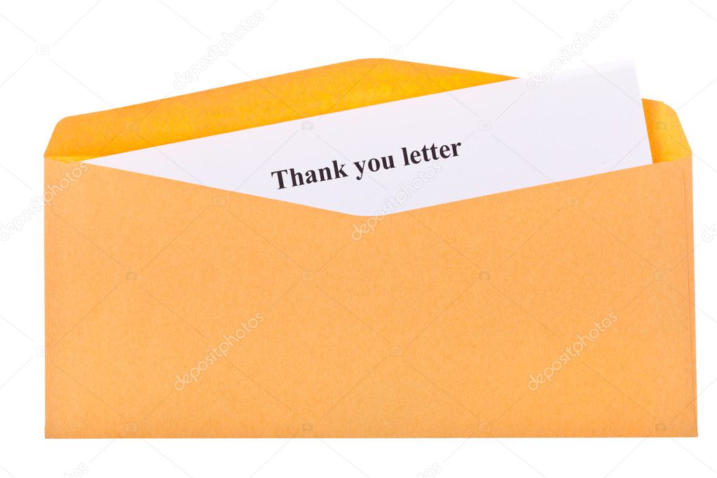 Thank you letter