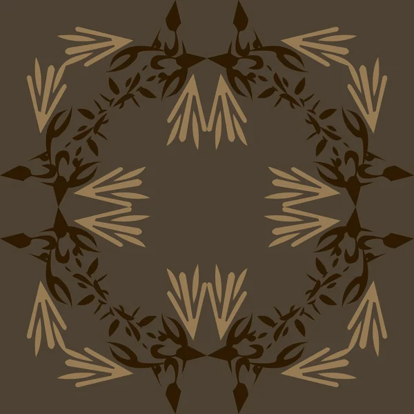 Seamless pattern abstract birds — Stock Vector