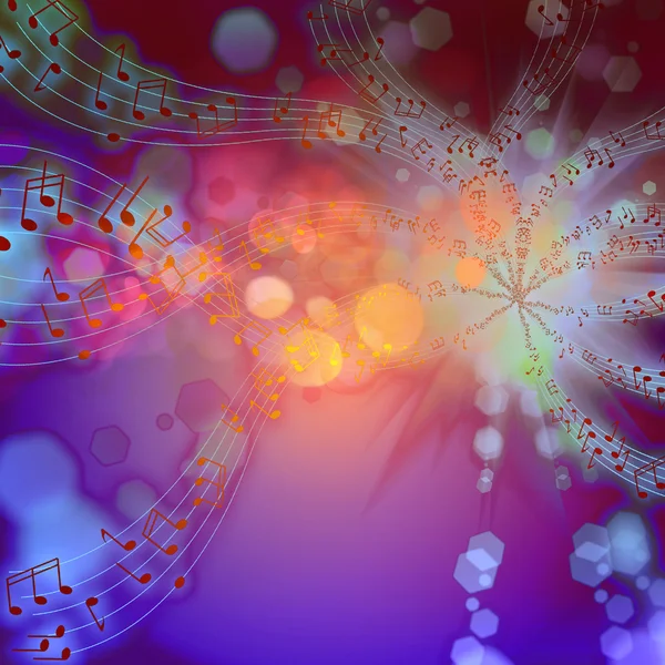 The musical abstract background — Stock Photo, Image