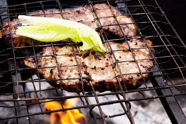Smakelijk barbecue — Stockfoto