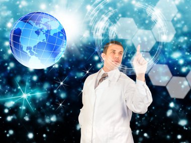 The genetics medicine future clipart