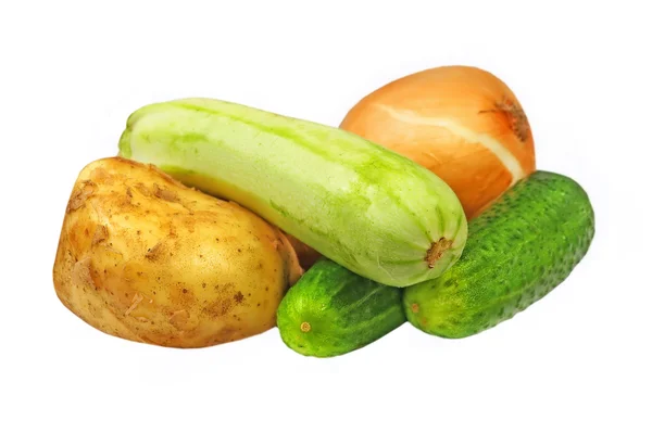 Fresh vegetables.Isolated. — Stock Photo, Image