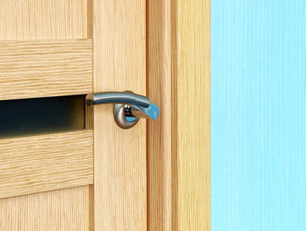 Door handle.Closeup. — Stock Photo, Image
