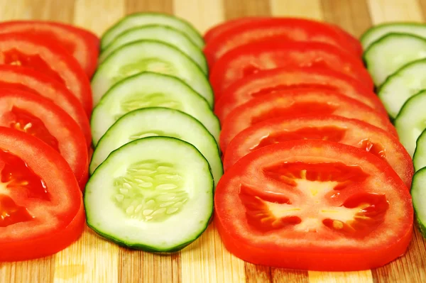 Gesneden groenten. — Stockfoto