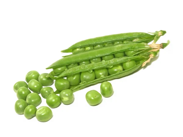 stock image Green peas taken closeup.