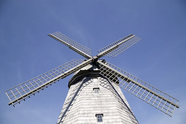 stock image An old windmill flour production