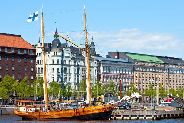 Helsinki am Wasser. — Stockfoto