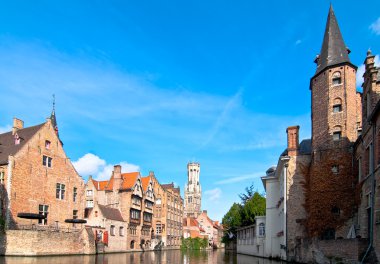 Bruges, Belgium. clipart
