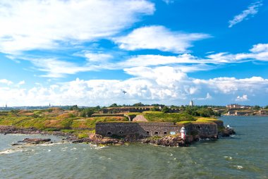 suomenlinna Kalesi. Finlandiya.