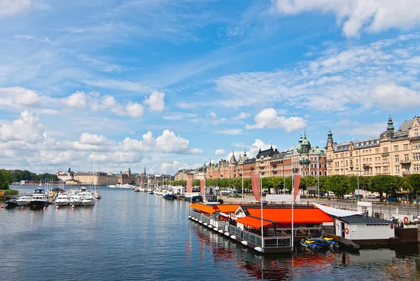 Embankment Stockholm. — Stockfoto
