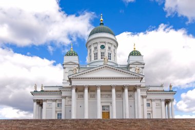 Cathedral in Helsinki. clipart