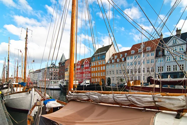 Kopenhagen am Wasser. — Stockfoto