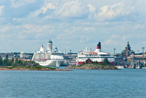 Panorama de Helsínquia . — Fotografia de Stock