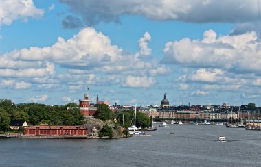 Stockholm panoramik görünüm.