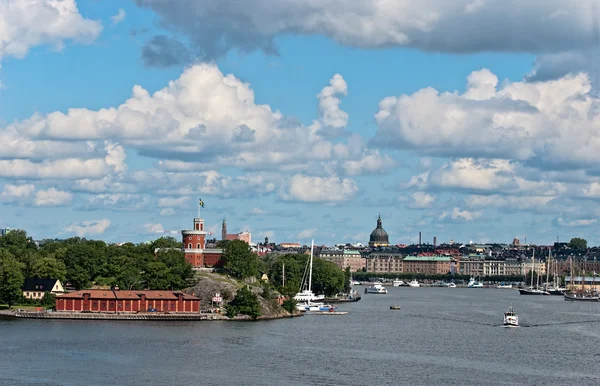 Πανοραμική θέα της Στοκχόλμης. — Φωτογραφία Αρχείου