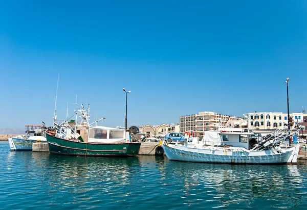 Griekse vissersboot. — Stockfoto