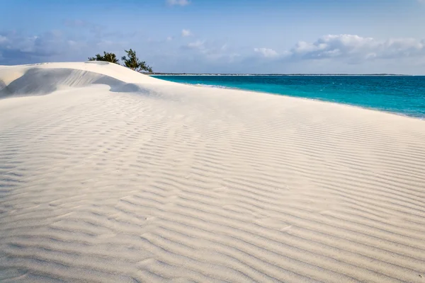 Білого піску, дюни — стокове фото