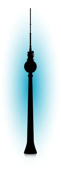 Fernsehturm Berlino — Vettoriale Stock