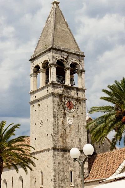 View on bell tower - Trogir — Stock Photo, Image