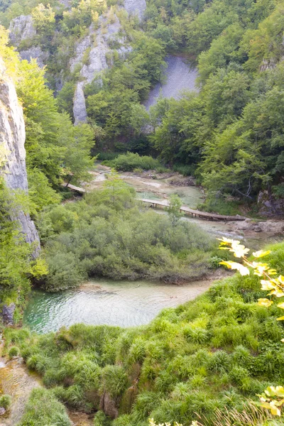 Plitvicemeren - Kroatië, Balkan. — Stockfoto