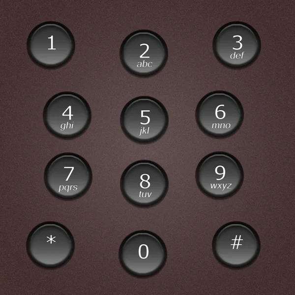 Botones del teléfono — Foto de Stock