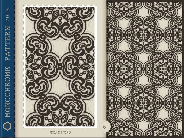 완벽 한 패턴-흑백 6 — 스톡 사진