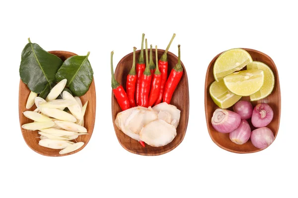 stock image Spicy Thai food ingredients