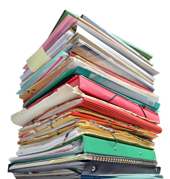 Stack of folders — Stock Photo, Image