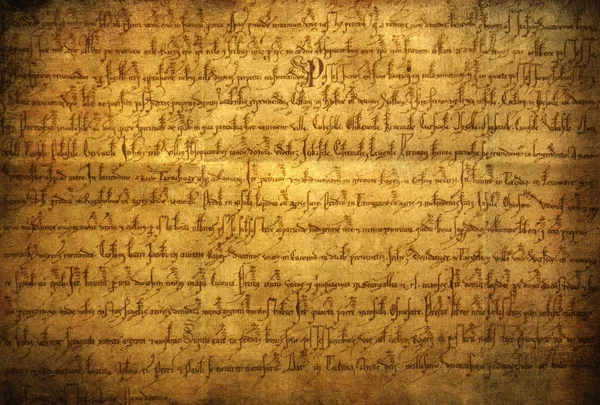Texto manuscrito antiguo —  Fotos de Stock