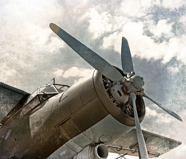 Старые самолёты — стоковое фото