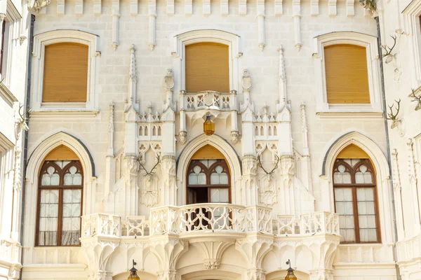 Stock image Famous white castle Hluboka nad Vltavou