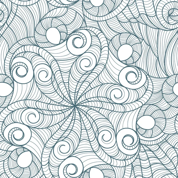 抽象的な花を描く — ストックベクタ