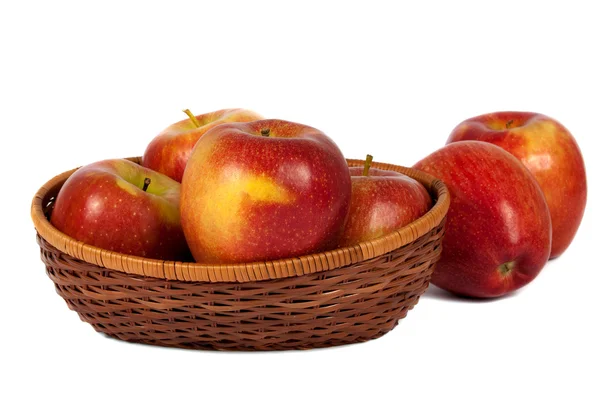 stock image Apples in basket