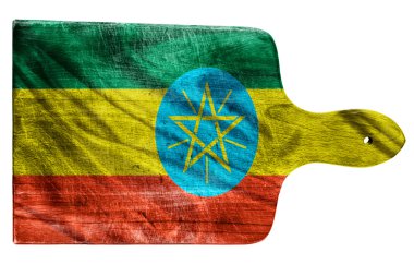 Ethiopia flag clipart