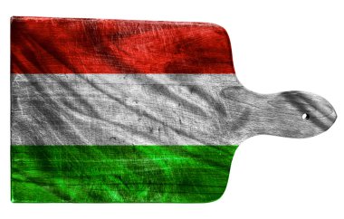 Hungarian flag clipart