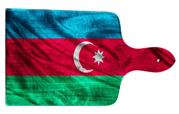 stock image Azerbaijan flag