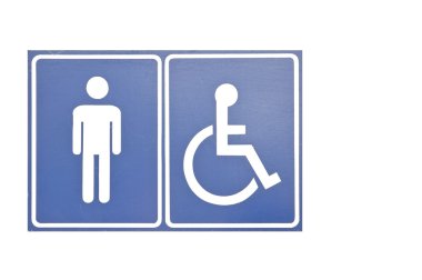 erkekler tuvaleti sembolü