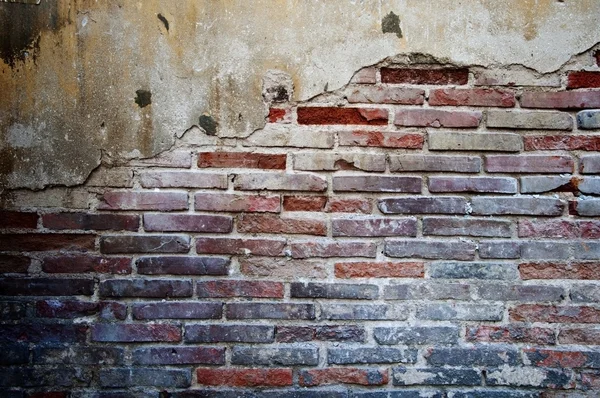 Starší cihlová zeď — Stock fotografie