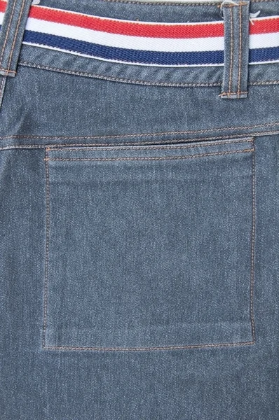 Back pocket of jeans — Stock Photo, Image