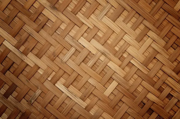 Handarbeit aus Bambus Stockbild