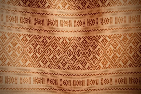 Styl tajski ręcznie jedwab graficzny tekstura tło — Zdjęcie stockowe