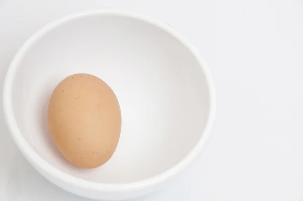 Egg in cup — Stock Photo, Image