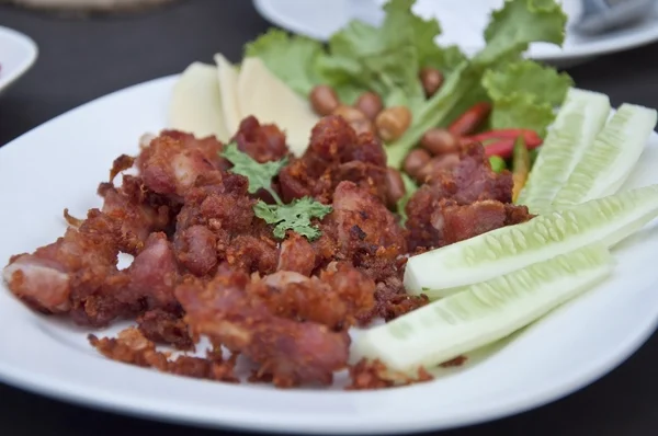 stock image Sour pork fried