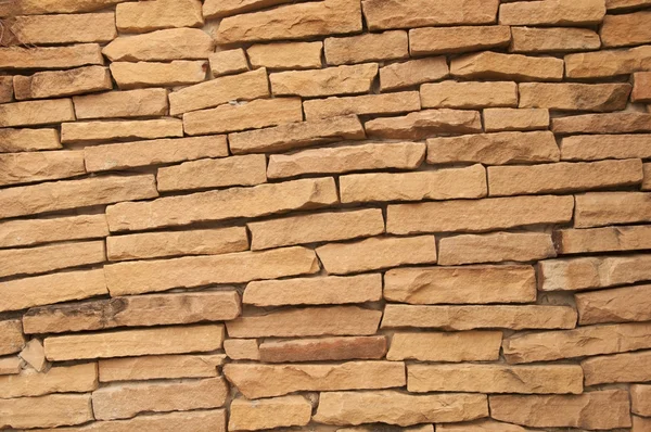 Parede de tijolo natural — Fotografia de Stock