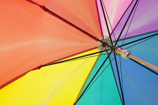 Цветной зонтик — стоковое фото