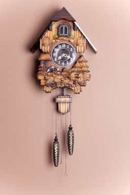 Cuckoo clock clipart