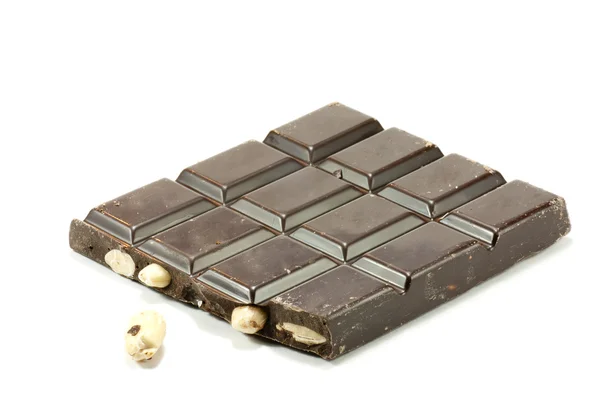 Cioccolato con mandorle — Foto Stock